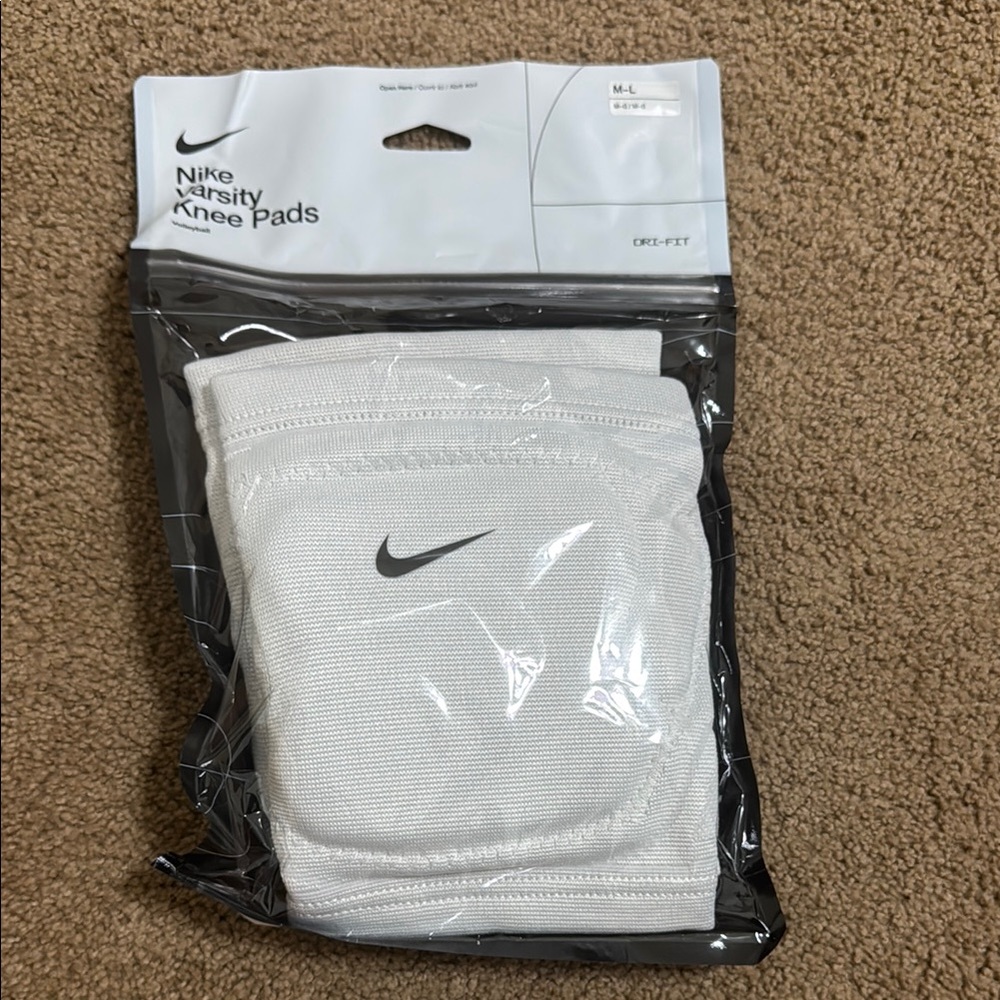 Nike White Kneepads